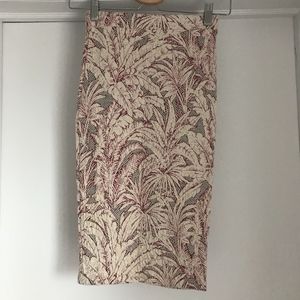 As NEW, ZARA Stretch Pencil Midi-Skirt size S/4